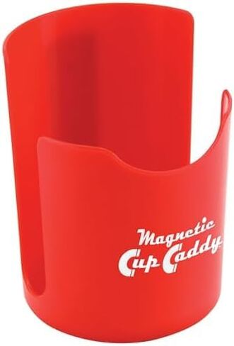 علبة أكواب مغناطيسية 07582X6 من Master Magnetics، طول 3.5 بوصة، عرض 3.5 بوصة، ارتفاع 4.625 بوصة، أحمر (عبوة من 6 قطع) in Kuwait