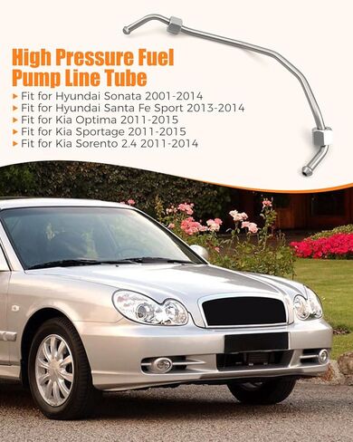 أنبوب خط مضخة الوقود عالي الضغط 35340-2G726، مناسب لسيارة Hyundai Sonata 2001-2014/ Santa Fe Sport 2013-2014، مناسب لكيا أوبتيما/سبورتاج/سورينتو 2.4 2011-2014، بديل 35305-2G700 in Saudi Arabia