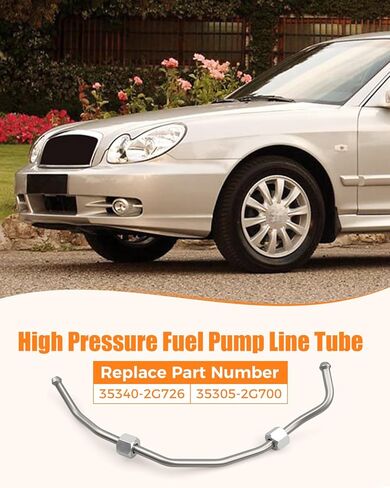 أنبوب خط مضخة الوقود عالي الضغط 35340-2G726، مناسب لسيارة Hyundai Sonata 2001-2014/ Santa Fe Sport 2013-2014، مناسب لكيا أوبتيما/سبورتاج/سورينتو 2.4 2011-2014، بديل 35305-2G700 in Saudi Arabia