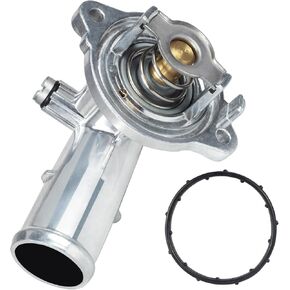 Aluminum Engine Coolant Thermostat Housing for 2011-2015 Dodge Durango 2021-2015 Jeep Grand Cherokee 2012-2017 Jeep Wrangler - Direct Replacement for OEM 902-852 5184651AG 5184651AH in Saudi Arabia