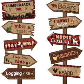 20 Pieces Circus Carnival Party Directional Signs Decor for Welcome for Birthday Showman Themed Party Decoration Supplies in Kuwait