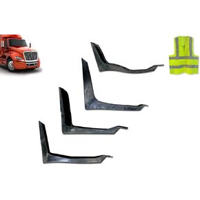KOZAK Cabin Fairing Brackets/Mounts Set L1, L2, L3, L4 Compatible with International LT LT625, Driver Left Side, Includes Logo and Reflective Vest in Kuwait