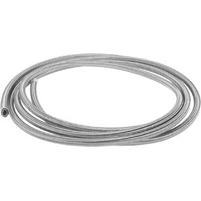 AN4 خرطوم خط الوقود 4AN 15ft خرطوم مكنسة خرطوم وقود السيارات PTFE المطاط ، الفولاذ المقاوم للصدأ فضي اللون 1 قطعة in Kuwait