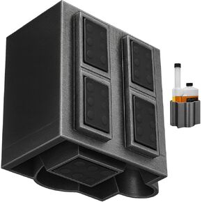 حامل إضافات ديزل مغناطيسي لـ Archoil AR6500 40 أونصة (1.18 لتر، وليس 40.6 أونصة) مع تركيب رأسي/أفقي ومغناطيس قوي للغاية - يناسب شاحنات البيك أب، والمركبات الترفيهية، والجرارات، والكراجات، والقوارب in Kuwait