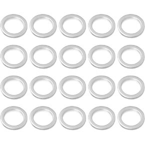 20 PCS Oil Drain Plug Crush Washer M14 Gasket Seal Ring Fits for Accord, Civic, Ridgeline, Odyssey, CR-V, Pilot and More 94109-14000, 007603-014106, 21513-23001, 9956-41-400 in Kuwait