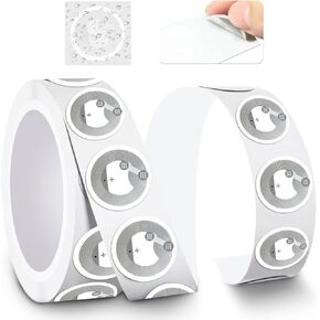 100 PCS NFC Tags NTAG215 NFC Stickers Round Cards,RFID Stickers Compatible with TagMo and Amiibo and NFC Enabled Mobile Phones Devices in Saudi Arabia