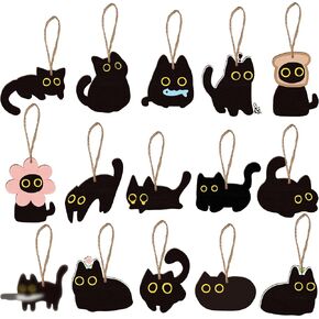 Eartim St Patrick's Day Lucky Charms Ornament - 39pcs يونيكورن البرسيم قوس قزح قلادة خشبية معلقة زخرفة مع حبل هدية العلامة لعيد القديس باتريك عيد الفصح طفل عيد ميلاد الربيع عطلة الطرف الديكور in Kuwait