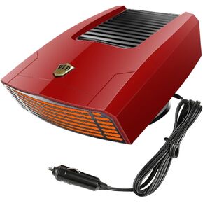 سخانات السيارة 12 فولت 150 وات للمركبة، سخان السيارة الذي يتم توصيله بولاعة السجائر، مزيل الصقيع عن الزجاج الأمامي، تسخين سريع، متوافق مع جميع المركبات 12 فولت بما في ذلك السيارات والشاحنات والمركبات الترفيهية والقوارب in Kuwait