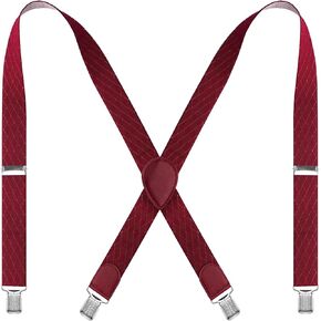 حمالات X-Back للرجال بعرض 1.4 سم قابلة للتعديل مع مشابك شديدة التحمل in Kuwait