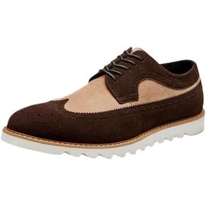 Men's Casual Lace-up Shoes Low-top British Shoes Height-enhancing Breathable wear-resistant Shock-absorbing Shoes for Men in Kuwait