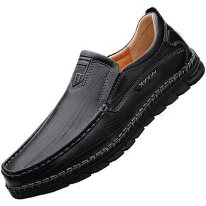 أحذية رجال الأعمال عارضة الانزلاق على المتسكعون المألوف مريحة سميكة سوليد أكسفورد أحذية الرجال تنوعا لينة سوليد للعمل حفل زفاف in Kuwait