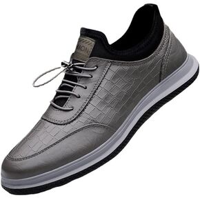 Men's Classic Fashion Oxford Shoes Comfortable Round Toe Rubber Non-Slip Sole Work Shoes Men Retro Sneakers Casual Shoes in Kuwait