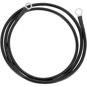 1 Pc 8 AWG Gauge Universal Battery Inverter Cable for Car Vehicle Boat RV Solar Battery Cable Tinned Copper Black 4.5FT 3/8" Lug 5/16" Lug in Saudi Arabia