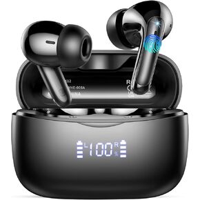 سماعات أذن للترجمة بتقنية الذكاء الاصطناعي في الوقت الحقيقي مع مكالمات الصوت والفيديو، 164 لغة/7 أوضاع للترجمة، سماعات أذن بلوتوث 5.4 مع تطبيق، جهاز مترجم لسماعات الأذن لمدة 48 ساعة للعمل/التعلم/السفر in Kuwait