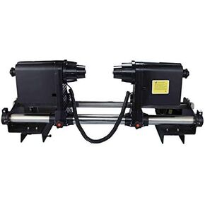 TECHTONGDA New 110V Printer Paper Receiver Roll Media Take Up Reel with Two Motors in Kuwait