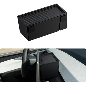 BASENOR 2026 Tesla Model Y Model 3 Under Screen Storage Box [100% Secure] Center Console Organizer Tray for Model Y Juniper 2025 2026 Model 3 Highland 2024 2025 (Standard, Premium & Performance) in Kuwait