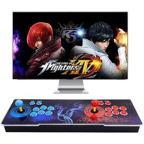 【26800 Games in 1】 Pandora's Box Arcade Game Console, 3D Pandora Box Support PC & Projector & TV, 2-4 Players, 1280X720 Full HD, 3D Games, Search/Hide/Save/Load/Pause Games, Favorite List in Saudi Arabia