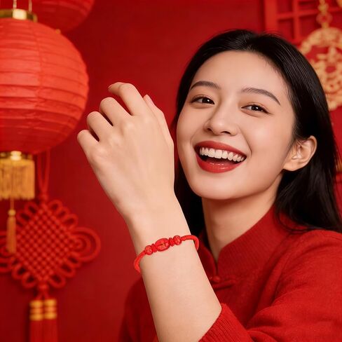 Year of the Horse Bracelet, Chinese New Year 2026 Red String Bracelet, Adjustable Chinese Zodiac Animal Lucky Red Horse Bracelet, Protection Lunar New Year Bracelets For Women Men in Saudi Arabia