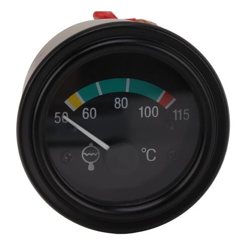 24V Water Temperature Gauge Copper Durable Engine Water Temp Gauge Accurate Measurement for Passenger Cars Trucks Agricultural Vehicles Tractors in Saudi Arabia