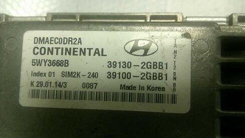 Engine ECM Control Module 2.0L Turbo Fits 13-16 Santa FE 39130-2GBB1 391302GBB1 in Kuwait
