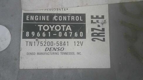 Engine ECM Control Module 2WD Fits 2001 01 Compatible with Toyota Tacoma 89661-04760 8966104760 in Saudi Arabia