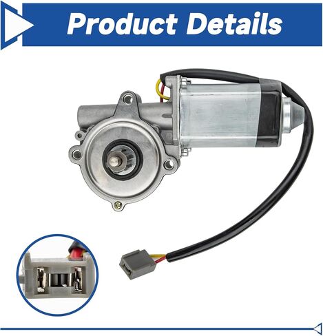 Obaee Power Window Lift Motor Front and Rear Left Driver Side Compatible with 1992-1995 Ford Cougar F-150 F-250 F-350 Bronco, Lincoln Mark VIII, Mercury Cougar Grand Marquis, Replace E9AZ5423394B in Saudi Arabia
