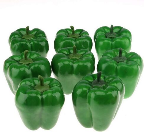 Fake Mixed Pepper Collection Artificial Chili Vegetables Home Party Shop Christmas Decoration in Saudi Arabia