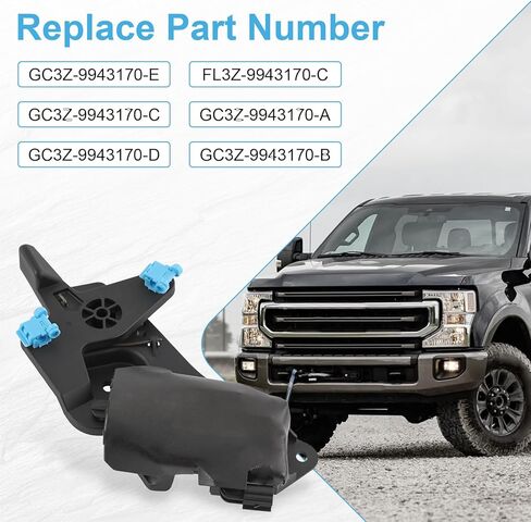 Powered Tailgate Lock Actuator Compatible with 2017-2021 Ford F150 17-21 F250 Super Duty F350 Super Duty Trunk Liftgate Latch Actuator Replace#GC3Z-9943170-E FL3Z-9943170-C in Saudi Arabia