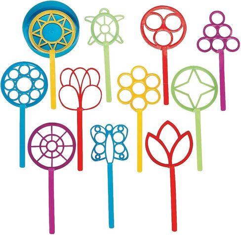 تشكيلة عصا الفقاعات فائقة المرح (دزينة واحدة) من متعة الصيف، ومستلزمات الفقاعات للأطفال، والفنون والحرف اليدوية in Kuwait