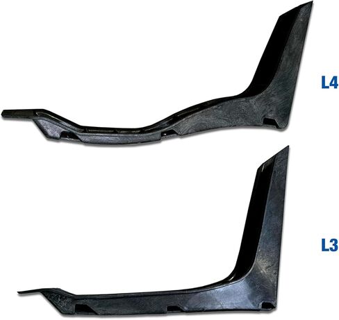 KOZAK Cabin Fairing Brackets/Mounts Set L1, L2, L3, L4 Compatible with International LT LT625, Driver Left Side, Includes Logo and Reflective Vest in Kuwait