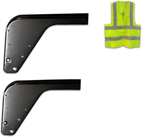 KOZAK Fairing Brackets Set for Behind Cab Cabin Fairing Extension Lower (Left Driver Side) Compatible with Kenworth T680 2013-2021 Plus Logo and KOZAK Vest in Kuwait