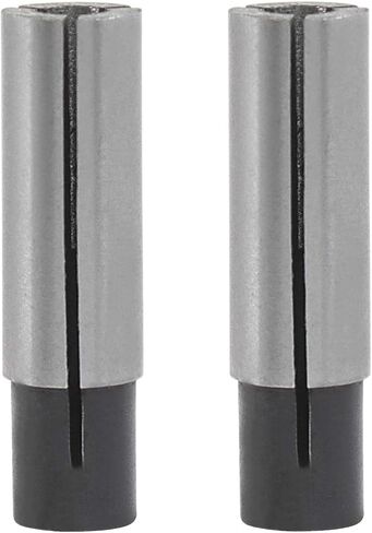 Murtenze 4 Pack 1/4" to 1/8" محول كوليت، محول راوتر من الفولاذ عالي الكربون محول مطحنة القالب لآلات النقش بمخرطة CNC in Kuwait