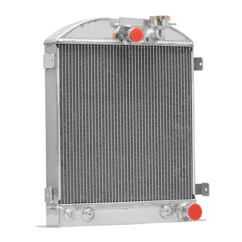 مشعاع ألومنيوم ذو 4 صفوف متوافق مع محرك تشيفي Ford-Grill-Shells 1939 1940 في مشعاع 3.3L L4 in Kuwait