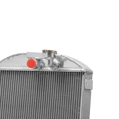 مشعاع ألومنيوم ذو 4 صفوف متوافق مع محرك تشيفي Ford-Grill-Shells 1939 1940 في مشعاع 3.3L L4 in Kuwait