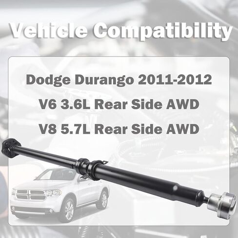 976-885 مجموعة عمود دعامة عمود الدفع الخلفي متوافقة مع 2011-2012 دودج دورانجو V6 3.6L V8 5.7L AWD OE# 52123470AC 52123470AD 52123470AE 52123470AF in Kuwait