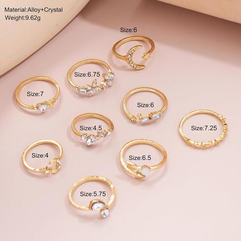 46Pcs Gold Jewelry Set for Women with 5 Necklace, 12 Bracelet, 5 Hoop Earrings, 15 Stud Earrings and 9 Rings Jewelry Set For Gifts for Women. in Kuwait