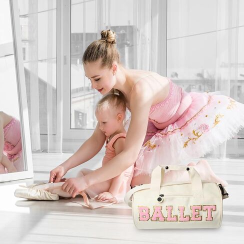 حقيبة باليه للبنات هدايا الباليه مع حقيبة دفل للرقص من القطيفة مع حرف شانيل لراقصة الباليه in Kuwait