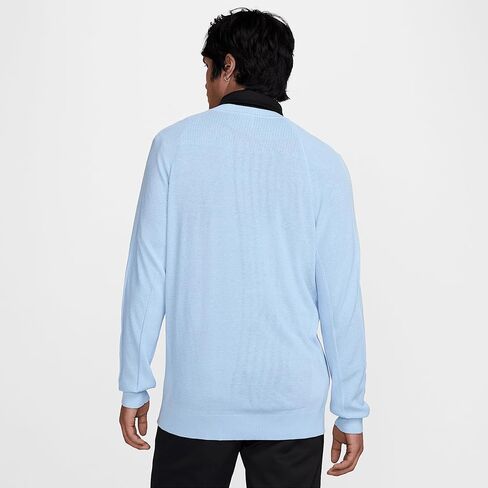 Nike Tour Men's Golf Sweater (FQ8832-422, Psychic Blue/Black) Size Medium in Saudi Arabia