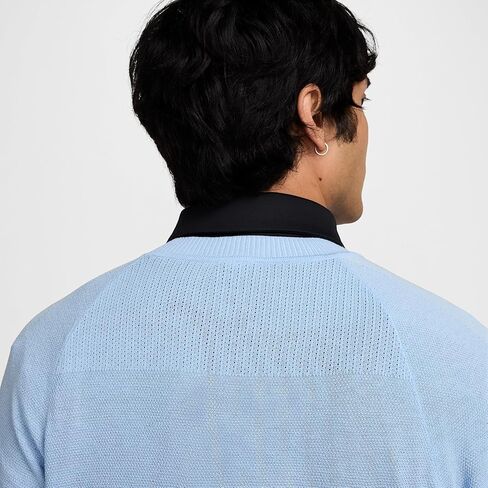 Nike Tour Men's Golf Sweater (FQ8832-422, Psychic Blue/Black) Size Medium in Saudi Arabia
