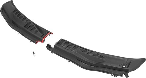 Windshield Wiper Cowl Panel Grille Compatible with 2017-2022 Ford F250 F350 F450 F550 Super Duty Front Window Cover Insert Panel Left&Right Replace for HC3Z-25022A69-AC HC3Z-25022A68-AB in Saudi Arabia