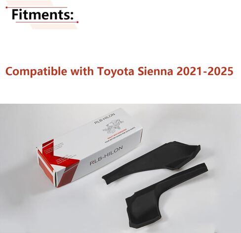 RLB-HILON 1Pair Windshield Wiper Cowl Cover Compatible with Toyota Sienna 2021 2022 2023 2024 2025 Year, for Wiper Cowl Trim Panel Side Fender Hood End Caps in Saudi Arabia