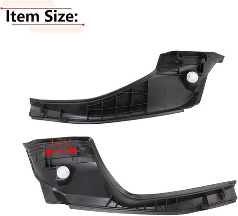 RLB-HILON 1Pair Windshield Wiper Cowl Cover Compatible with Toyota Sienna 2021 2022 2023 2024 2025 Year, for Wiper Cowl Trim Panel Side Fender Hood End Caps in Saudi Arabia