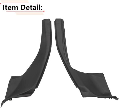 RLB-HILON 1Pair Windshield Wiper Cowl Cover Compatible with Toyota Sienna 2021 2022 2023 2024 2025 Year, for Wiper Cowl Trim Panel Side Fender Hood End Caps in Saudi Arabia
