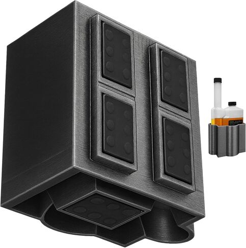 حامل إضافات ديزل مغناطيسي لـ Archoil AR6500 40 أونصة (1.18 لتر، وليس 40.6 أونصة) مع تركيب رأسي/أفقي ومغناطيس قوي للغاية - يناسب شاحنات البيك أب، والمركبات الترفيهية، والجرارات، والكراجات، والقوارب in Kuwait