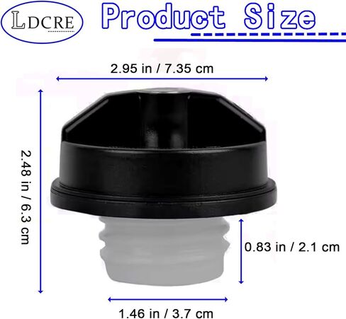 Locking Gas Cap W/2 Key, Compatible With Chevy Honda Nissan Acura Mazda Cadillac GMC Vehicle 4Runner FJ Cruiser Silverado Camaro And More, Lock Fuel Tank Cap Replace 10504 77300-47020 31780 7730047020 in Saudi Arabia