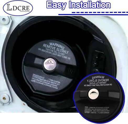 Locking Gas Cap W/2 Key, Compatible With Chevy Honda Nissan Acura Mazda Cadillac GMC Vehicle 4Runner FJ Cruiser Silverado Camaro And More, Lock Fuel Tank Cap Replace 10504 77300-47020 31780 7730047020 in Saudi Arabia