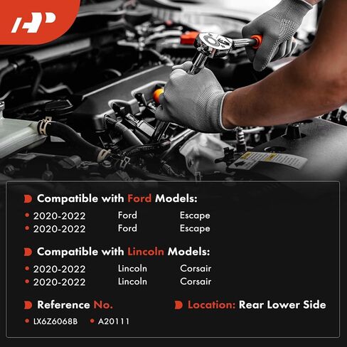 حامل دعامة عزم دوران سفلي خلفي ممتاز متوافق مع Ford Escape & Lincoln Corsair، 2020 2021 2022، 1.5L 2.0L 2.3L in Kuwait
