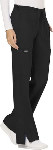 Cherokee womens Mid Rise Moderate Flare Drawstring Pant in Saudi Arabia