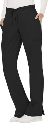 Cherokee womens Mid Rise Moderate Flare Drawstring Pant in Saudi Arabia
