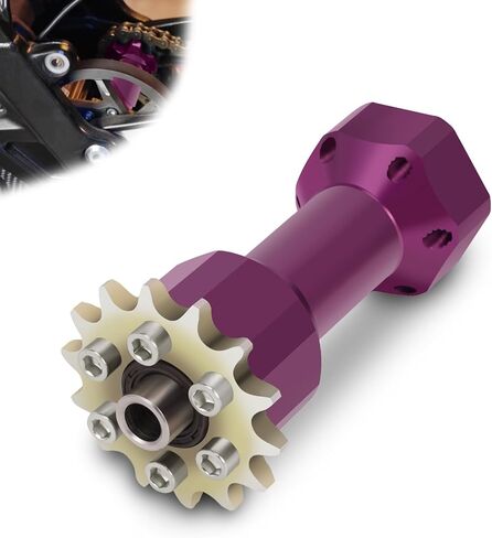كم عمود مركزي للنحلة الخفيفة Surron، CNC 7075 الألومنيوم محرك عمود جاك عمود المحور للدراجة الترابية الكهربائية Surron Light Bee X(LBX) وS(LBS)/X160/X260-أسود in Kuwait